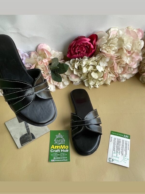 Ivory Strap Women's Slides