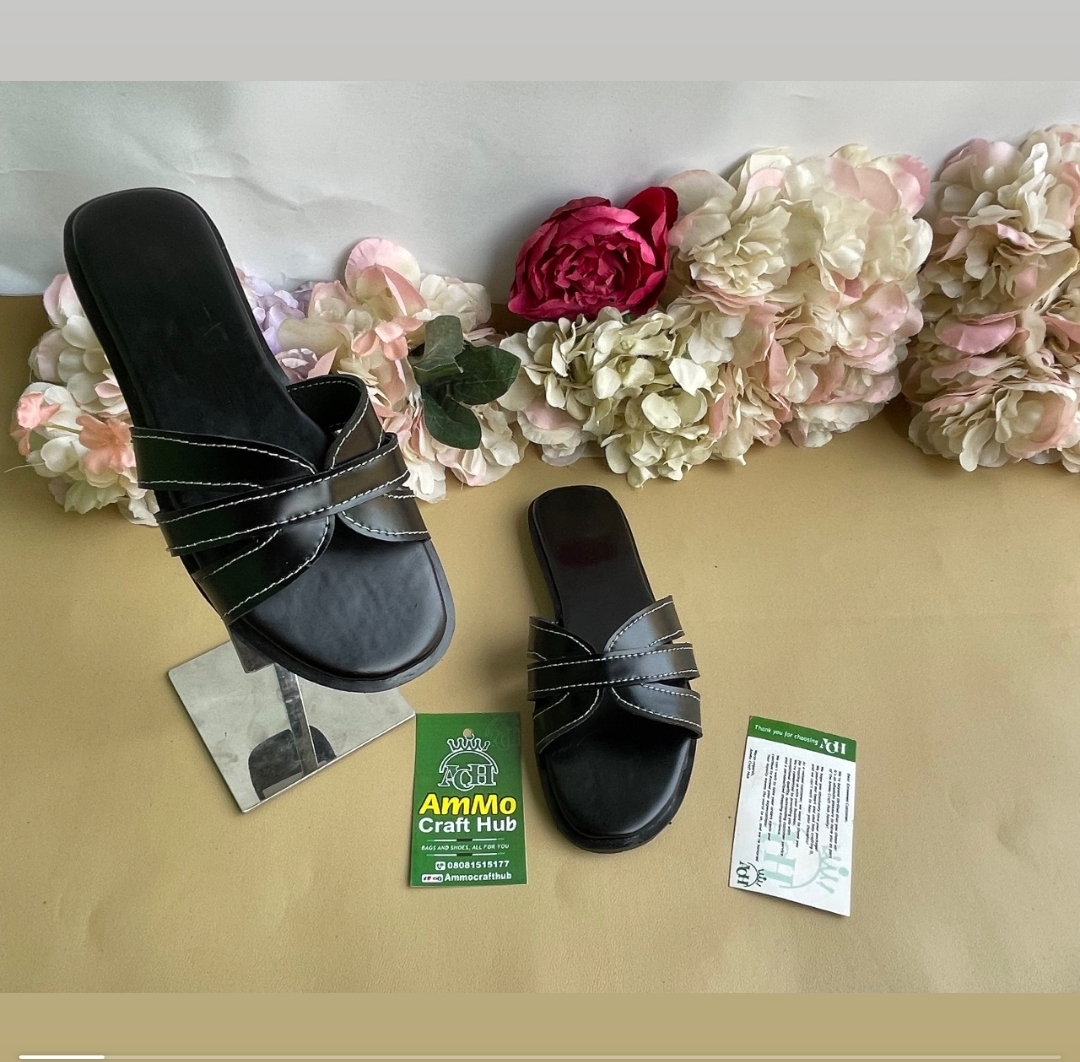 Leather Slide For Women